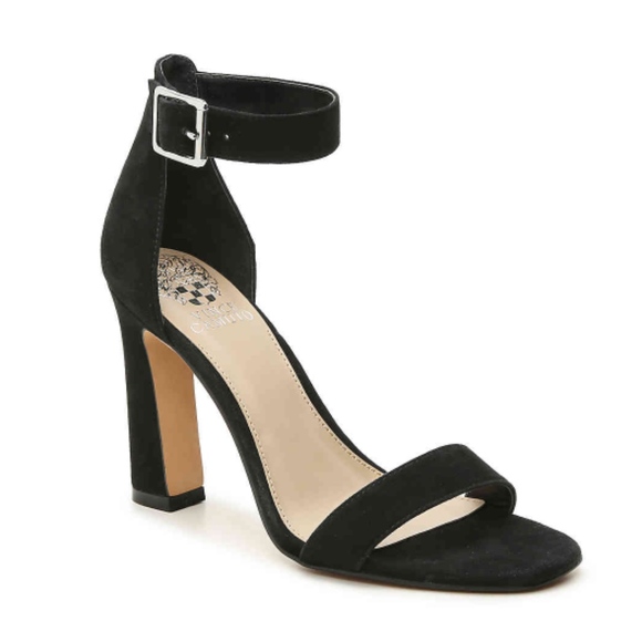 Vince Camuto Shoes - [SOLD] Vince Camuto Black Suede 'Acelyn' Heels 9.5
